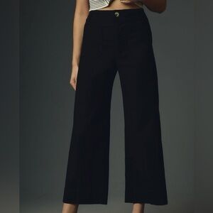 Colette Cropped Wide-Leg Pant by Maeve